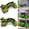 Resin Simulated Bridge & Rockery Fish Tank Décor