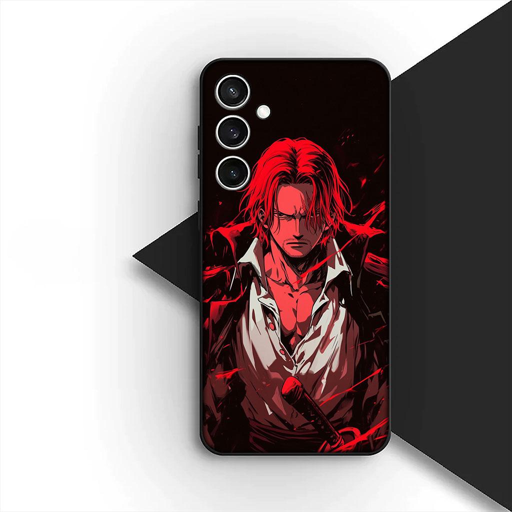 Shanks Red Hair One Luffy Pieces Phone Cover for Motorola Moto Edge 70 60 Fusion NEO Pro G Stylus G56 G96 G04 G05 20 Soft Case