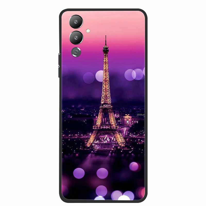 Чехол для Tecno Pova Neo2 Модный Мягкий Силиконовый ТПУ Задняя Крышка Для Tecno Pova Neo 2 Чехлы Бампер Чехол Кот Fundas Neo2 LG6n