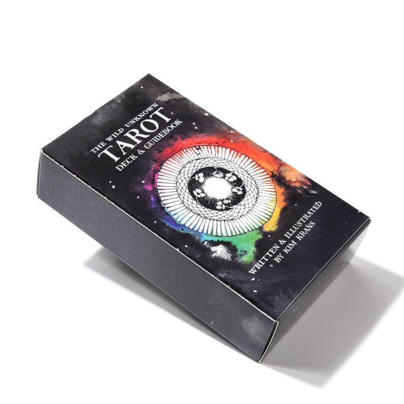 78 шт. Дикие Неизвестные карты Таро Колода Таро для веселых игр Настольные карточные игры Любители игровых карточек Семья