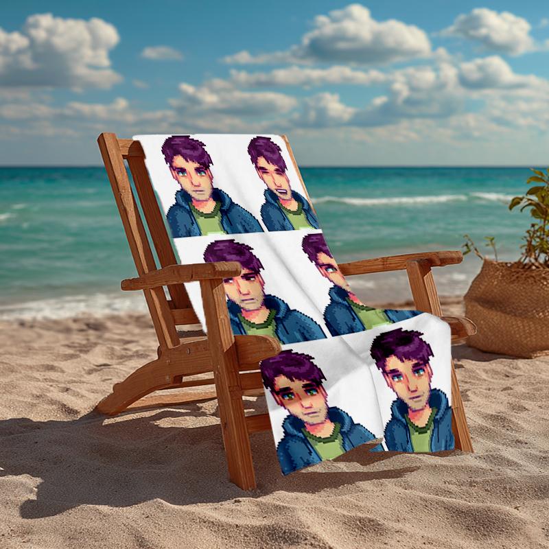 stardew valley Fashion Beach Towel: Ideal for Summer Adventures Soft, absorbent and quick drying suitable for swimming and bathing