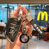 DKHN5 TPU Car Key Case Cover Shell Protection Bag Car Sticker For BMW F20 G20 G30 X3 X4 X5 G05 X6 X7 G11 F15 F16 G01 G02 F48 Keychain