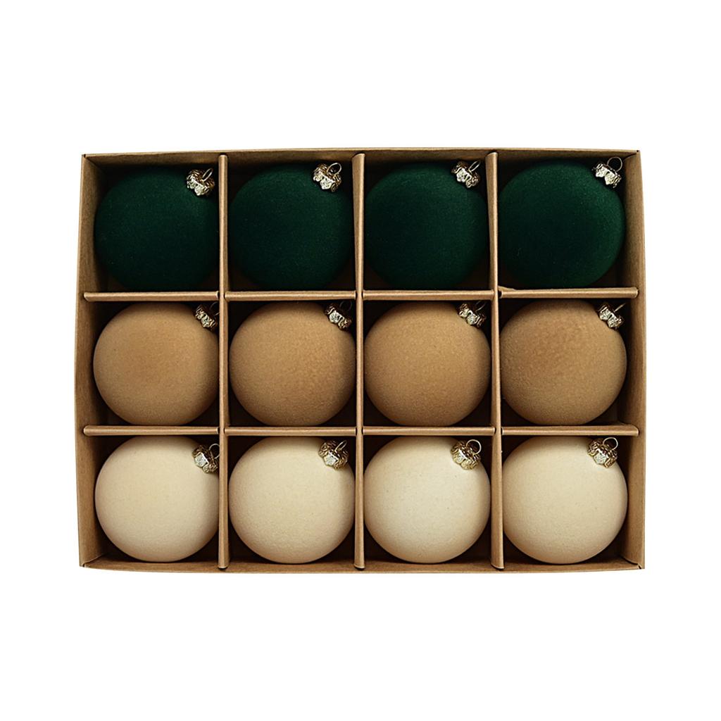 Felt Christmas Ornaments Set 2025 New Arrival Soft Balls Decorations for Christmas Tree Holiday Party Supplies