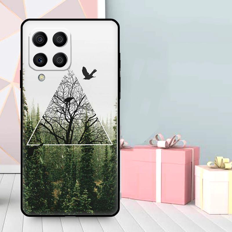 NATURE WOOD PRINTS Case For Samsung Galaxy M36 M12 M52 M06 M16 M56 M33 M15 M55 M31 M13 M14 M53 M32 M35 M34 M54
