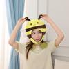 Головной убор Edostree, косплей, головной убор, пчела, плюшевая игрушка, рождественский Хэллоуин, школьный фестиваль, костюм для фотосессии, товары для вечеринок, унисекс MFMZ-01