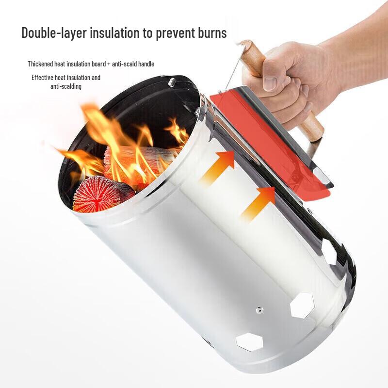 BBQ Charcoal Starter Chimney