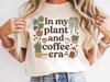 In My Plant and Coffee Era T-shirt | Houseplants, Coffee Graphic Tee