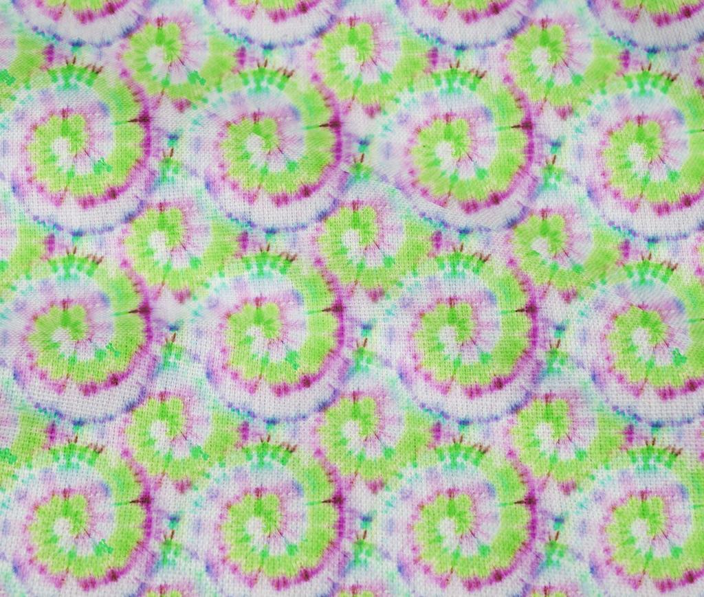 oneOone Cotton Flex Light Green Fabric Tie Dye Sewing Fabric By The Yard Printed Diy Clothing Sewing Supplies 40 Inch