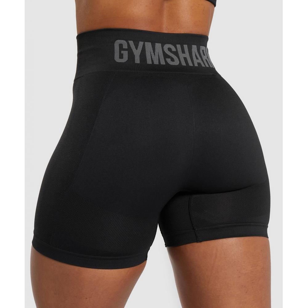 Gymshark Шорты Flex черные B8a7v Bbbb