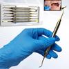 6PCS/Set Dentistry Composite Resin Filling Set Spatula Thick Handle Titanium Plated Head Filler Restoration Dental Instrument