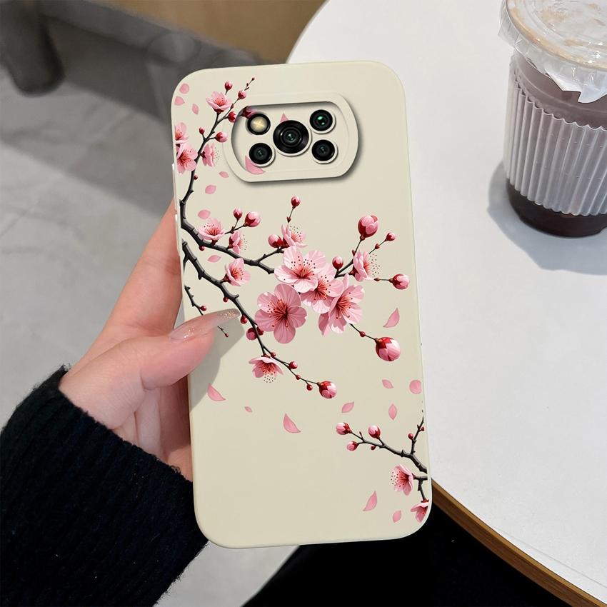 Новый чехол для Xiaomi Poco X3 Pro X3 GT NFC Цветные узоры Защита камеры Отпечатки пальцев Не остаются Мягкий силикон Противоударный корпус телефона