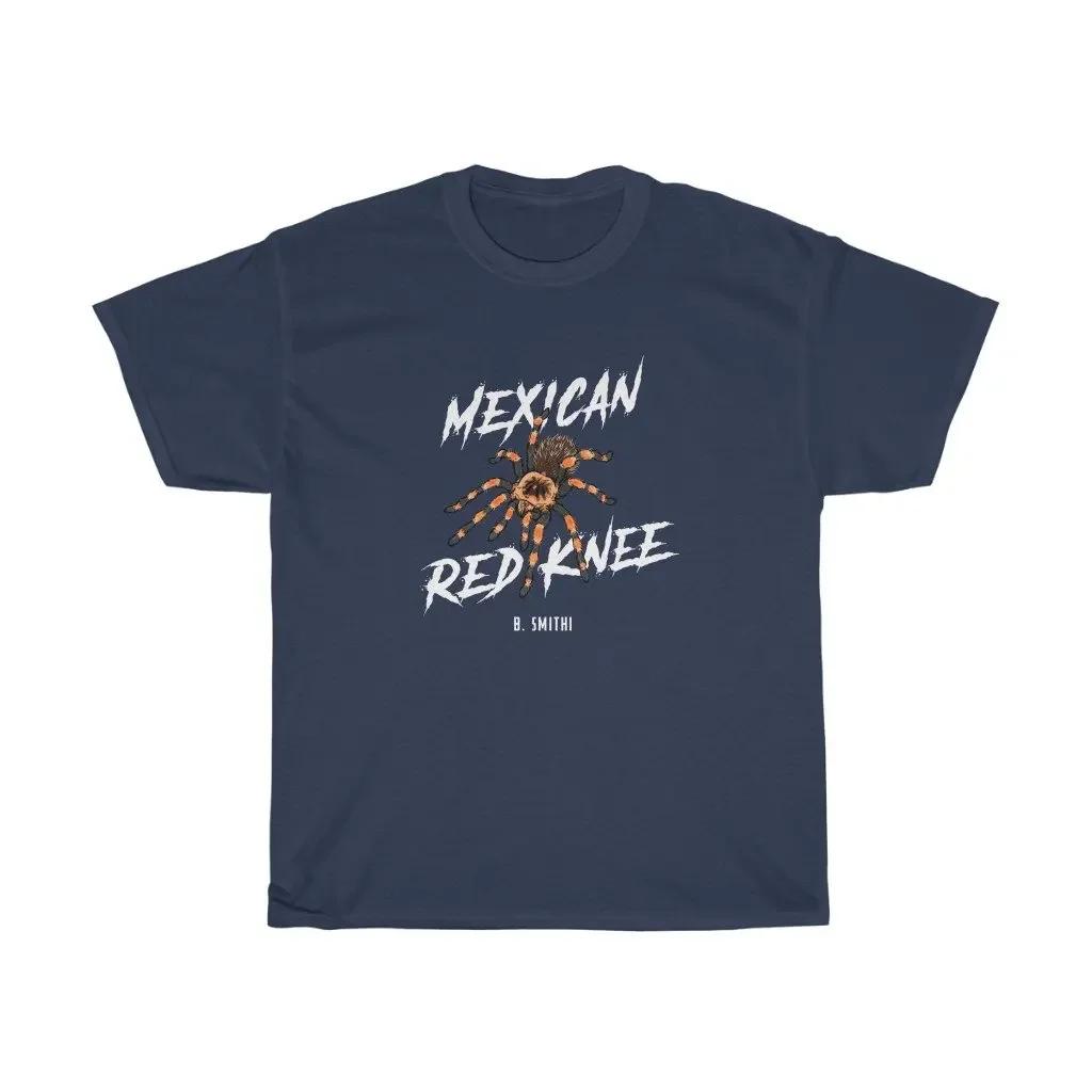 Mexican Red Knee Tarantula Funny Insect Spider TShirt 100 Cotton ONeck Summer Short Sleeve Casual Mens Tshirt Size S3XL