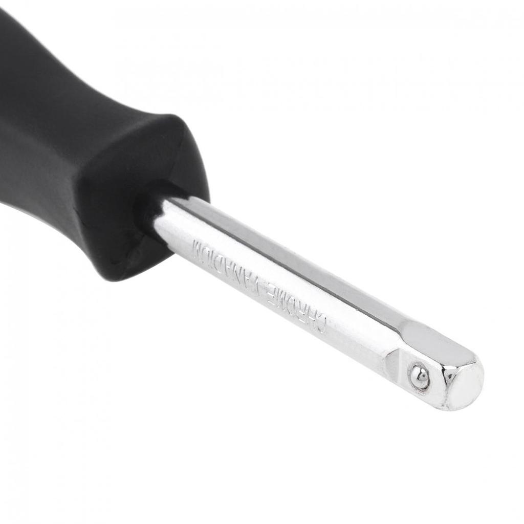 1/4 Inch 150MM Small Square Rod Dual-purpose Spinner Handle Auto Repair Tool Part Extension Bar