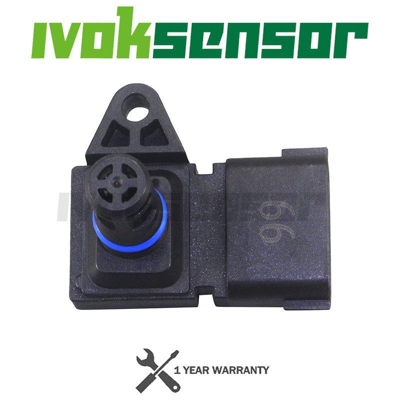 4 BAR 4Bar MAP Manifold Intake Air Pressure Sensor For Peugeot KIA Citroen Hyundai Renault 80018383 5WK96841 2045431 5WY2833A