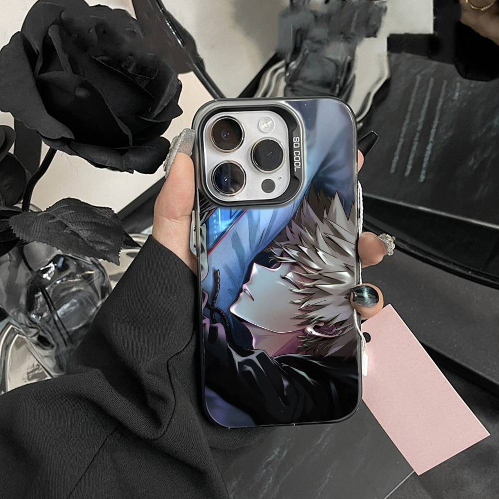 Чехол для телефона Katsuki Bakugo E-Hero Academia Для IPhone 16 17 15 14 12 13 Pro Max Черный Цвет Ударопрочный Чехол