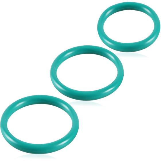 Upgraded O-Rings Seal Set Engine Radiator Hose and T-Pipe Coolant Leak Repair Seal Set Compatible with Ford F-150 F-250/350/450/550 Super Duty