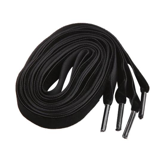 Шнурки для обуви широкого применения, 1,6 см, однотонные, простые стильные шнурки