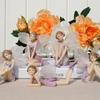 Beautiful Girls Creative Gifts Resin Angel Ornaments Home Crafts Flower Fairy Statue Wedding Decorations Room Decor