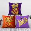 Чехол для подушки с рисунком чили T-Takis Chips Гостиная Изголовье Офисная подушка Подушка для спальни Наволочка для подушки для дивана для сна