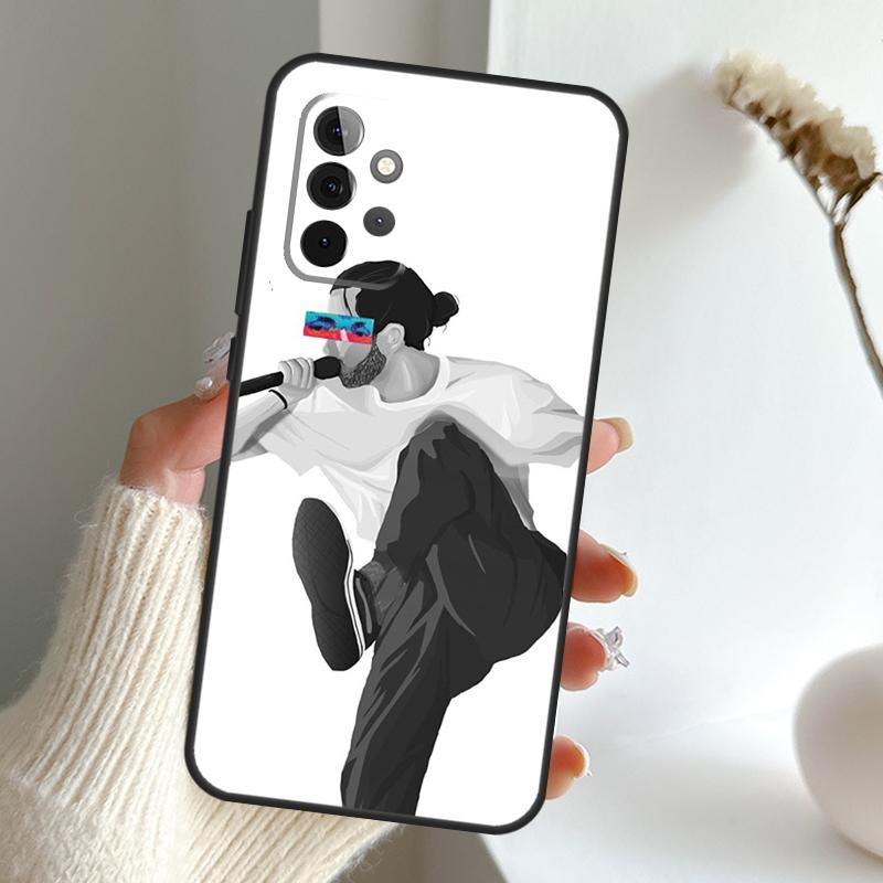 Orelsan Rapper Case For Samsung Galaxy A16 A26 A36 A56 A55 A35 A15 A54 A34 A14 A52 A32 A12 A13 A33 A53 A17