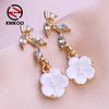 Long Earrings For Women Fashion Flower Earrings Jewerly For Wedding Party Gifts Earrings