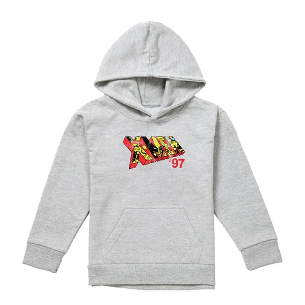 X-Men Childrens/Kids 97 Comic Logo Pull Over Hoodie
