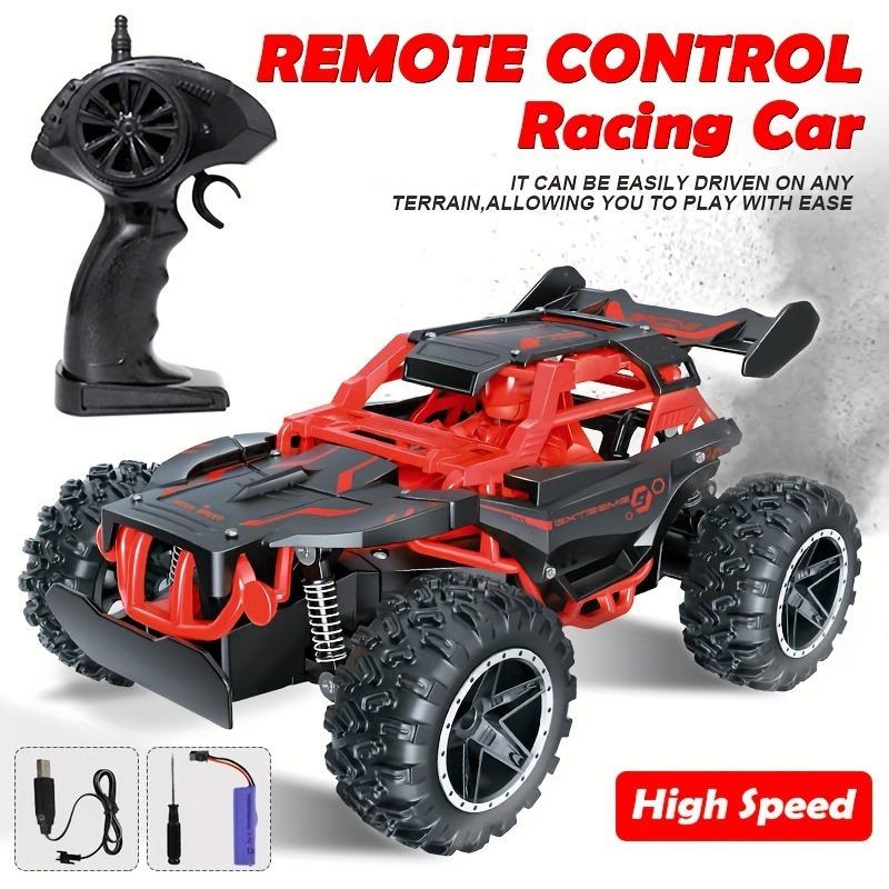 1:18 Large Skeleton Car Body High-Speed Off-Road 2.4GHz Remote Control Drift Car - 40.0-60.0 Meter Range - Anti-Collision Setting - Rubber Big Tires