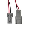 2-Pin Power Connector Pigtail, Waterproof, Size-12 Contacts, DTP06-2S / DTP04-2P, 16 cm Leads, Compatible with Universal 12V/24V Harnesses