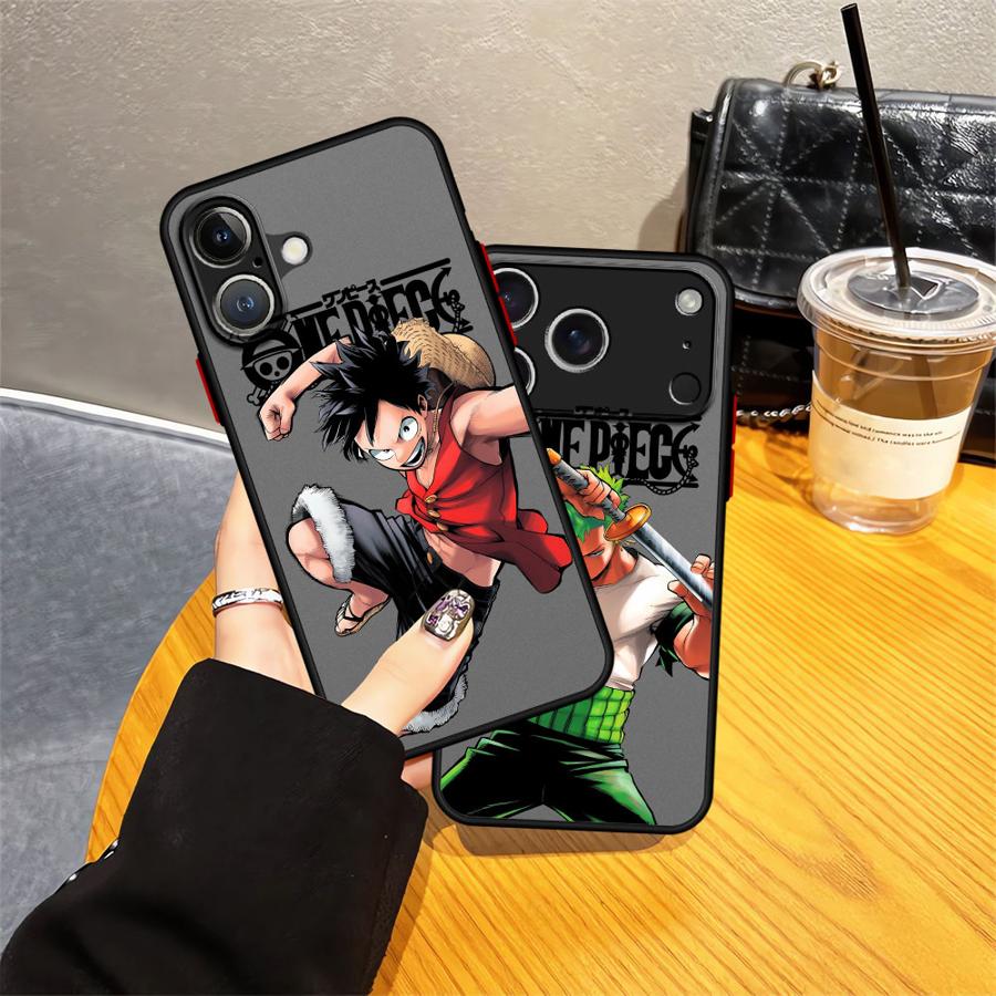 Чехол задняя крышка для телефона Funda для iPhone 17 Pro Max 7 8 SE 12 16 Plus 15 13 Mini 11 Air XS XR 14 Аниме O-One Piece