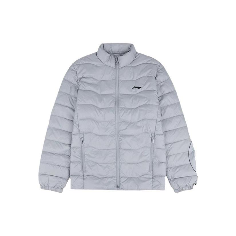 Мужские тонкие пуховики Li Ning с воротником-стойкой Другое AYMR435-2