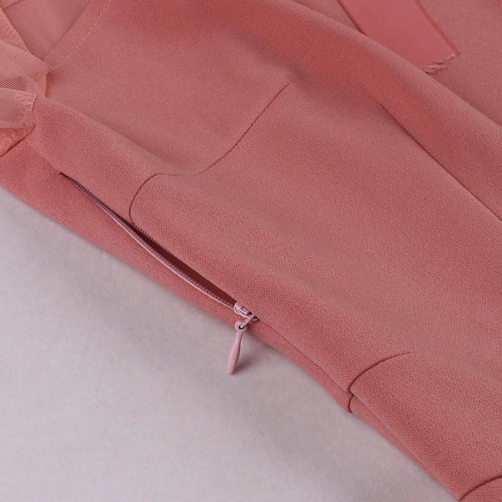 Женское платье в стиле ретро, ​​свинг-сетка, готическая праздничная одежда с развевающимися рукавами, вырезом в форме сердца и бантом, фигуристка, вечерний коктейль, формальный наряд, платья миди