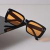 Vintage Sunglasses Women Men Square Mirror Clear Fashion Eyewear Sexy Designer Brand Black Sun Glasses for Female Male