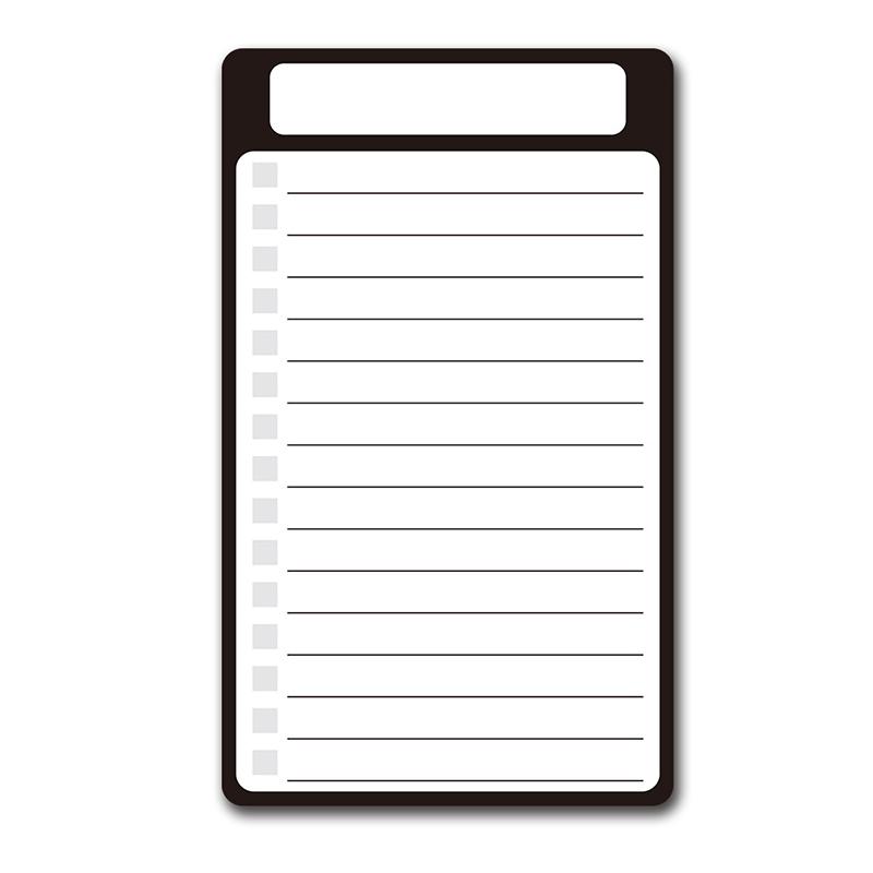 Planner Note Pad Fridge To Do Appointment Reminders Clear Printing Magnetic Shopping List Pad Office