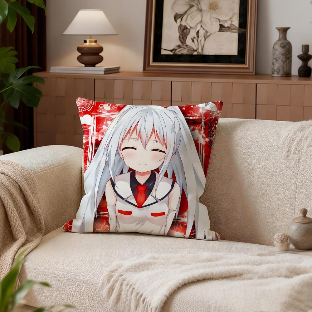 Cute P-Plastic M-Memories Cushion Cover Cushion Cover Set 4Pcs 50X50 45X45 40X40 Pillowcase Decorative Sofa Home Decor