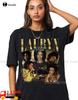 Lauryn Hill Vintage Washed T-Shirt Hiphop Rnb Rapper Graphic Unisex Shirt Printing Custom Gift Xs-5Xl Printed Tee Streetwear