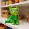 Напечатанный на 3D-принтере бульдог-фиджет, гибкая игрушка-бульдог с подвижными частями, фигурка животного для вечеринки, для взрослых, на Рождество, для комнаты, для витрины, для декора стола