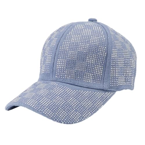 Sequin Baseball Cap Other Material Unisex 6 Panel Adjustable Mesh Fabric Character Style All Seasons Party Glitter Customizable