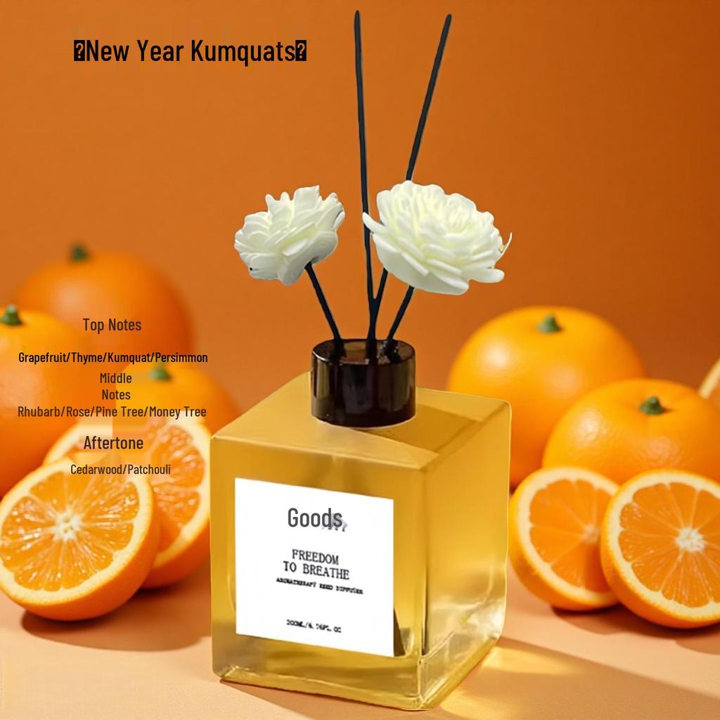 Flameless Essential Oil Aroma Diffuser: Long-Lasting Fragrance for Home & Hotel Feel, Eliminates Odors in Bedroom & Living Room