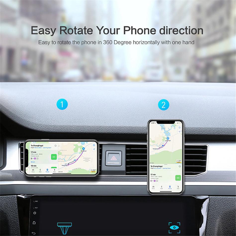 Car Magnetic Holder Universal Air Vent Mount Stand Accessories For iPhone Samsung Xiaomi Magnet Holder Stand in Car Mobile Phone Mass Air Flow 3