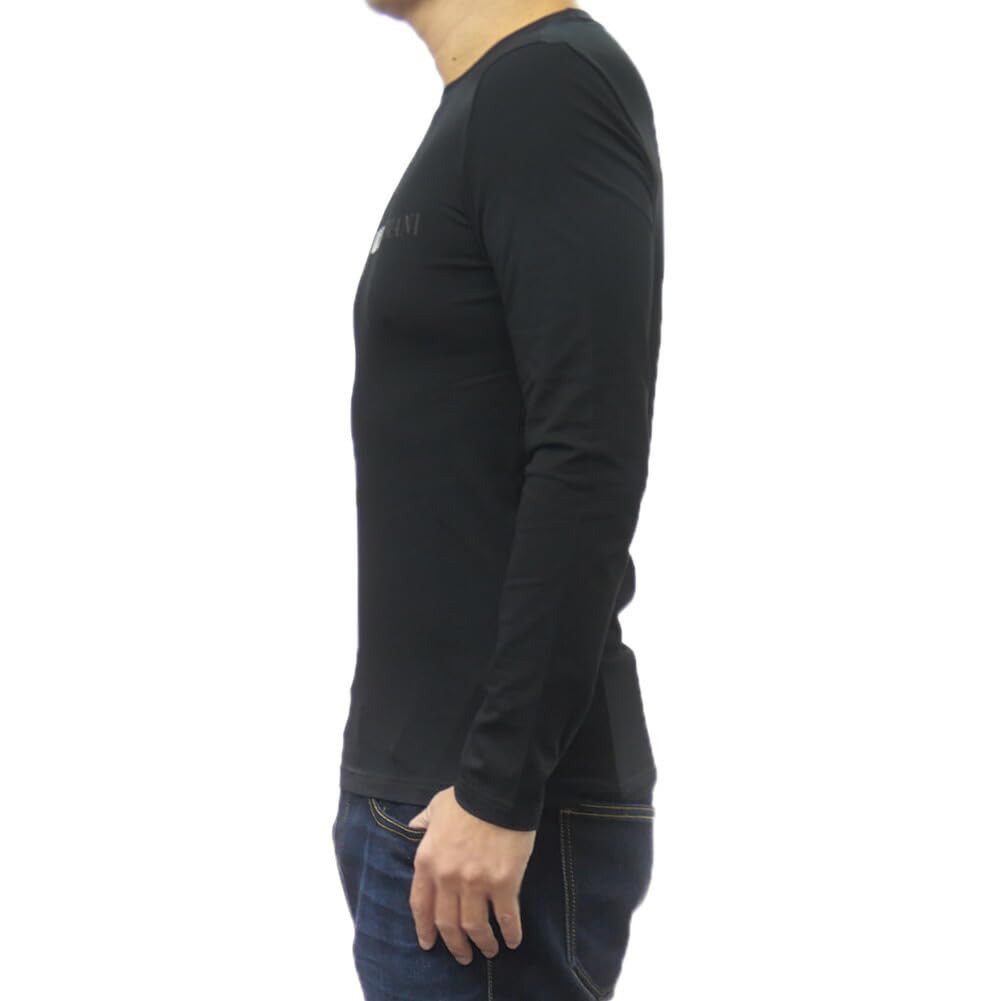 Armani Long 111984 4F525 Black M [Emporio Underwear] Мужская футболка [Товар]