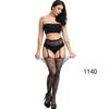 High-End Sexy Lingerie Fishnet Stockings with Non-Slip Garter, Nurse & Stewardess Style