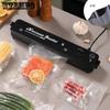 Vacuum Packaging Machine Household Food Automatic Sealing Machine Kitchen Food Sealer Machine for Food Storage Preservation with 10 Vacuum Bags