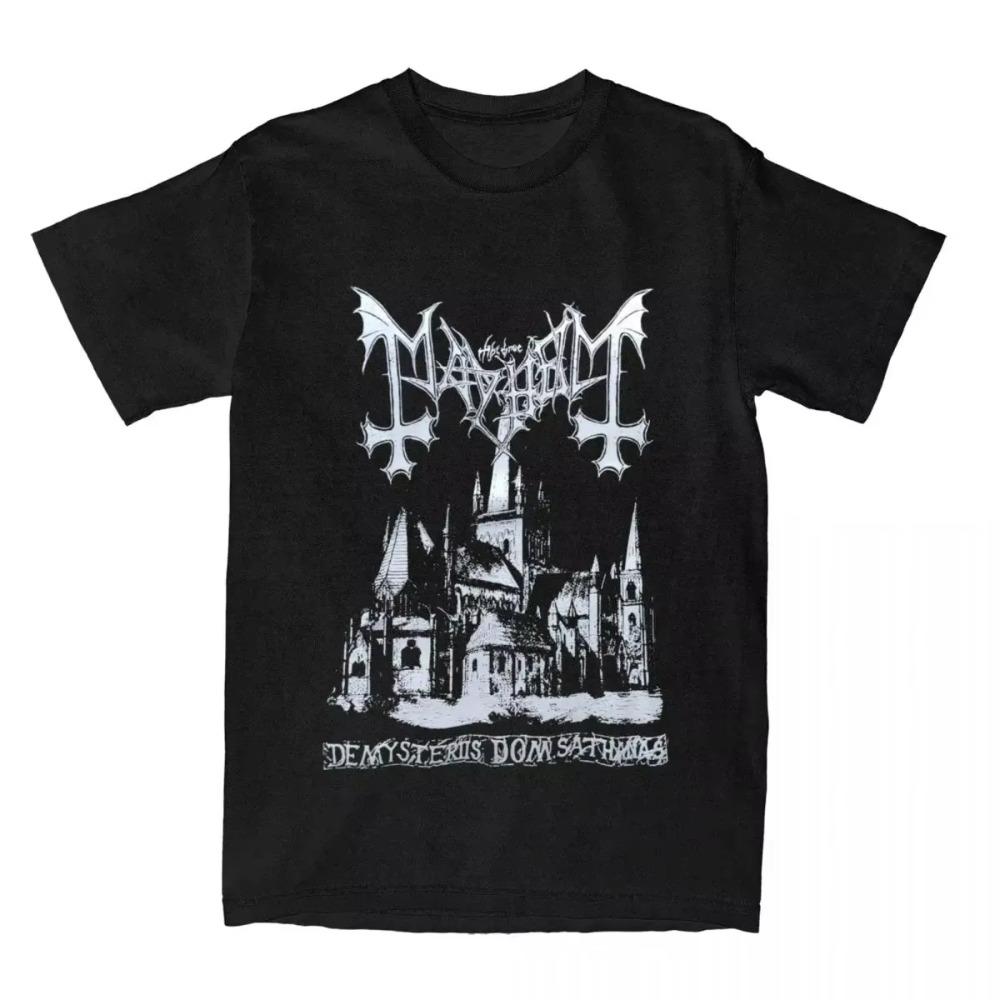 Mayhem Deathcrush Euronymous Dead Varg Мужская Женская Футболка Мерч Смешные Футболки Футболка с Круглым Вырезом Чистый Хлопок Уникальная Одежда