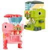 Детский мини-диспенсер для воды, в форме милого динозавра, подходит для ролевых игр, украшения офисного рабочего стола, подарков, игрушечного кухонного фонтана с двойной розеткой
