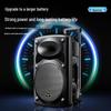 Портативная Bluetooth-колонка на колесиках Newmine 12 дюймов, штекер CN (адаптер в комплекте) (Китайская версия)