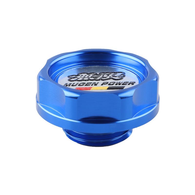 Mugen Style Car Engine Oil Cap Aluminum Radiator Fuel Filler Tank Cover Fit for Honda Civic City Accord CR-V XR-V Vezel