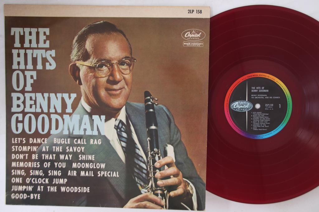 Виниловая пластинка BENNY GOODMAN Hits Of Benny Goodman 2LP158 CAPITOL 1963 Япония Джаз Б/у