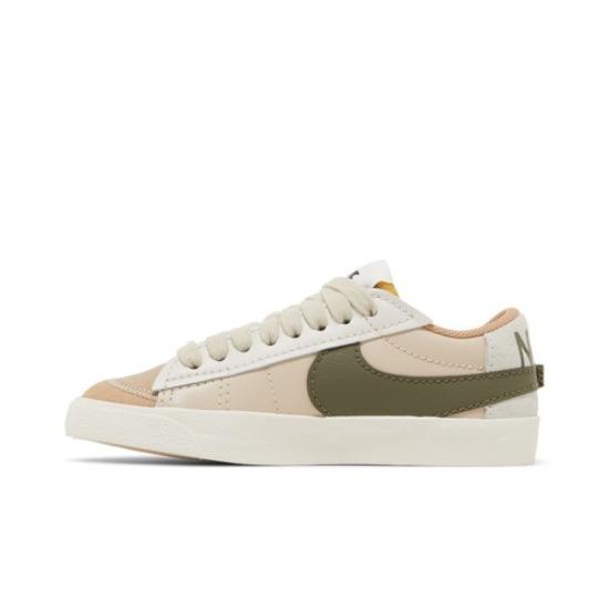 Nike Кроссовки Blazer Low 77 Jumbo Sand Drift Medium Olive Женские DQ1470-105