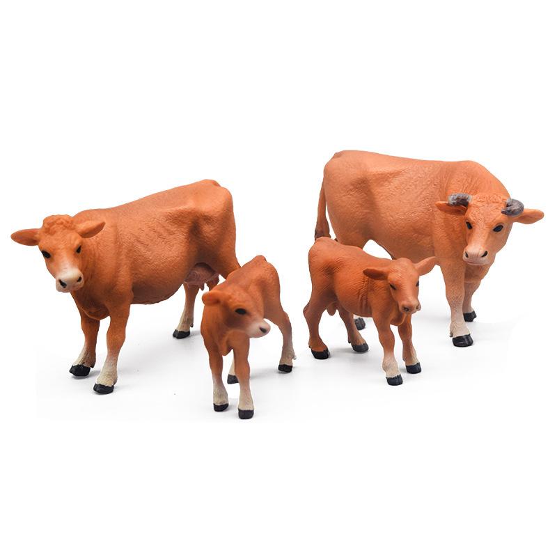 Творческая обучающая игрушка «Фермерская корова» — модель маленького животного для детей