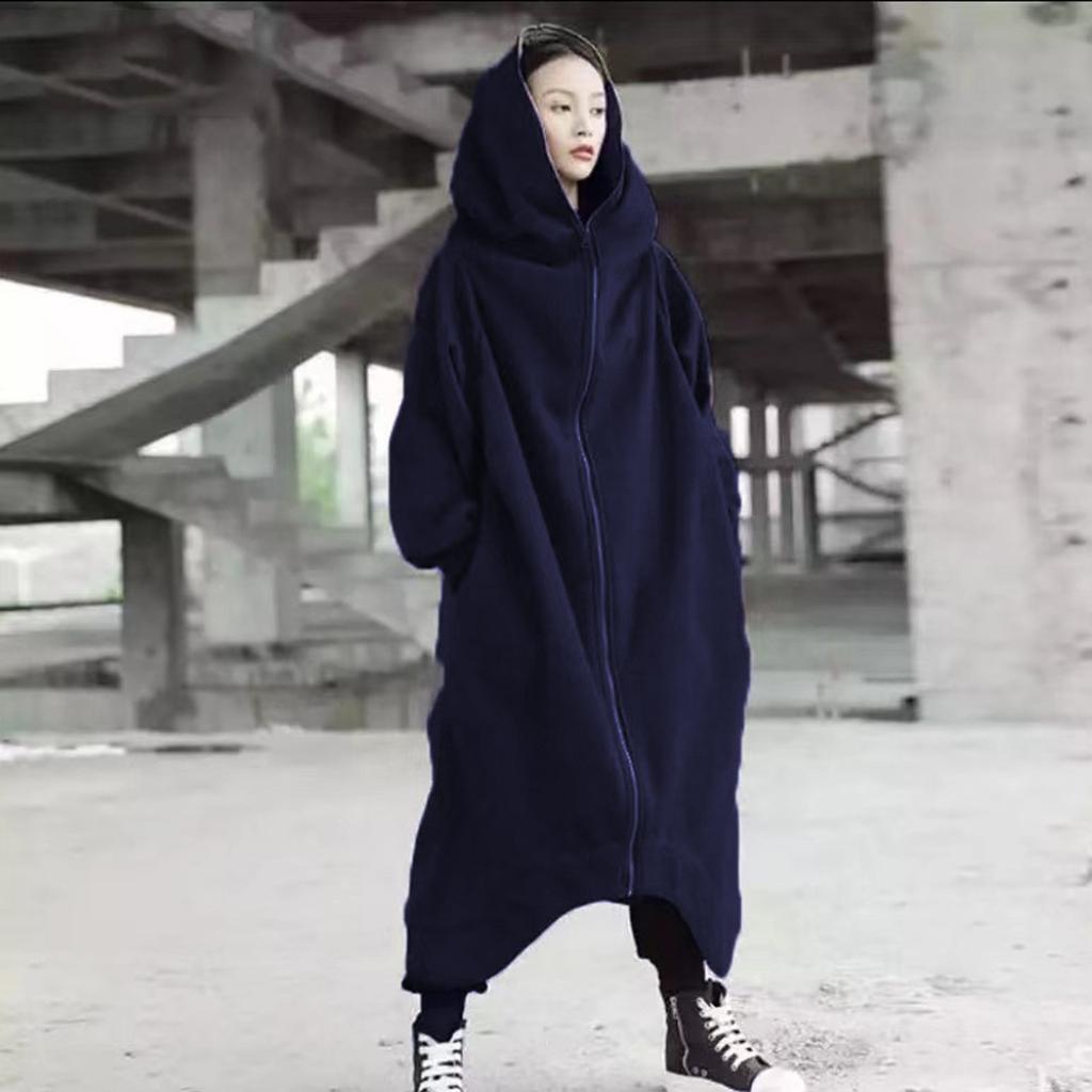 Женская персонализированная уличная толстовка на молнии с капюшоном и карманами с мягкой подкладкой